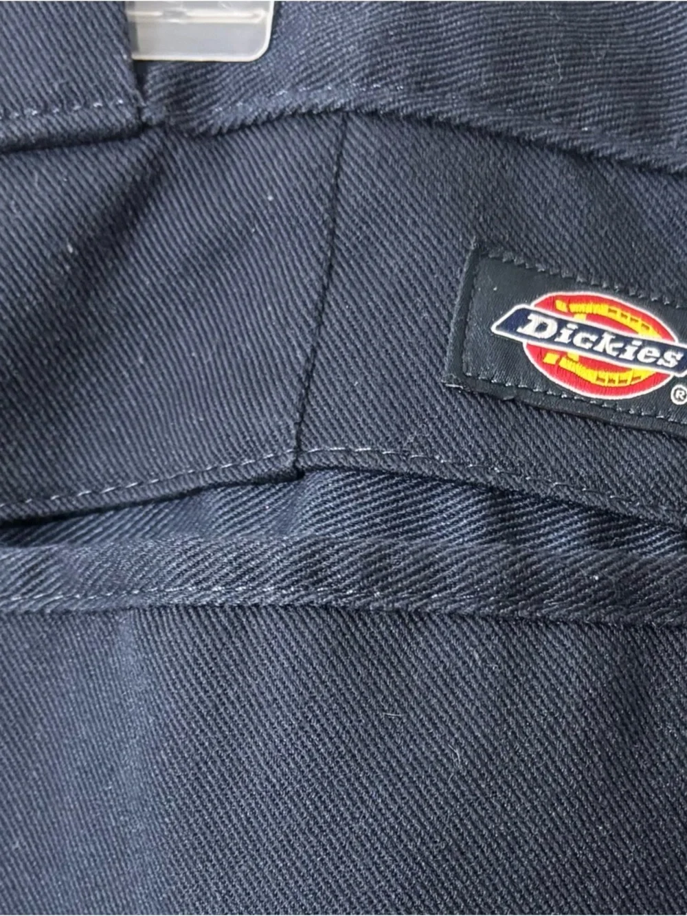 Dickies Navy Straight-Leg Work Dress Pants - Picture 5 of 8